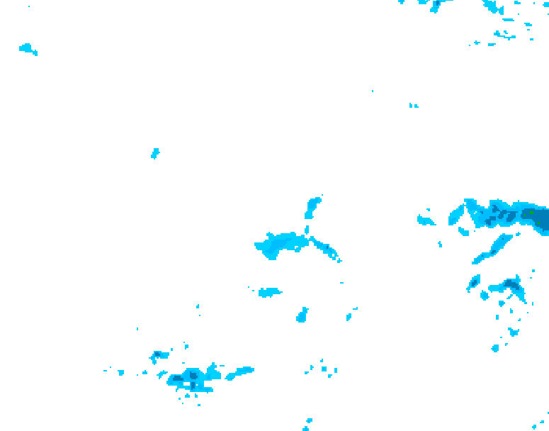 GDPS precipitation 222 hour forecast chart for Canada based on 2026/04/26 1200Z data