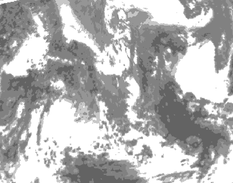 GDPS total cloud 108 hour forecast chart for Canada based on 2026/04/26 1200Z data