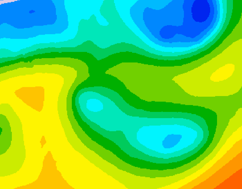 GDPS 500 millibar geopotential height 156 hour forecast chart for Canada based on 2026/04/27 0000Z data