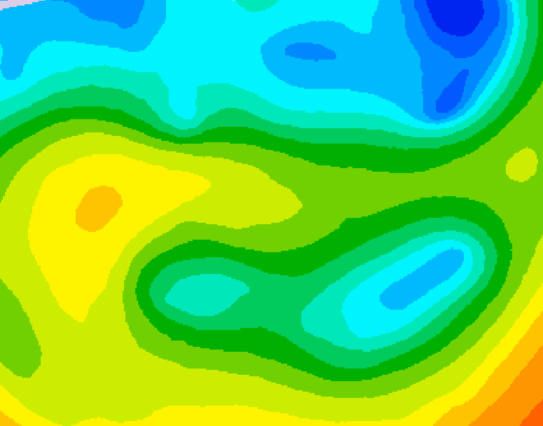 GDPS 500 millibar geopotential height 180 hour forecast chart for Canada based on 2026/04/27 0000Z data