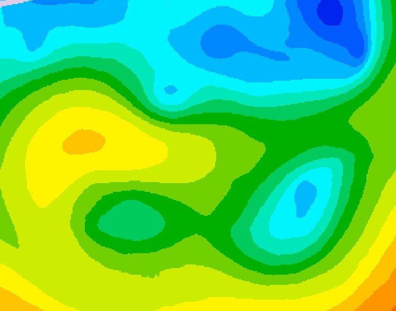 GDPS 500 millibar geopotential height 192 hour forecast chart for Canada based on 2026/04/27 0000Z data