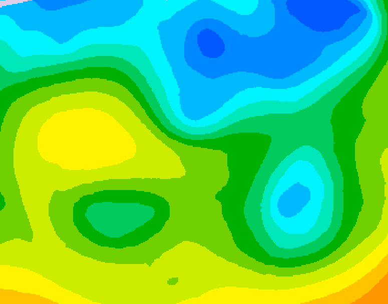 GDPS 500 millibar geopotential height 204 hour forecast chart for Canada based on 2026/04/27 0000Z data