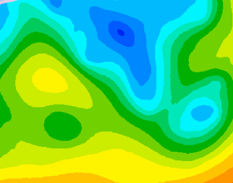 GDPS 500 millibar geopotential height 240 hour forecast chart for Canada based on 2026/04/27 0000Z data