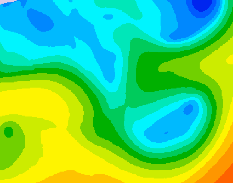 GDPS 500 millibar geopotential height 162 hour forecast chart for Canada based on 2026/04/27 1200Z data