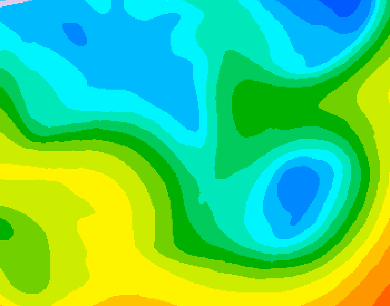 GDPS 500 millibar geopotential height 174 hour forecast chart for Canada based on 2026/04/27 1200Z data