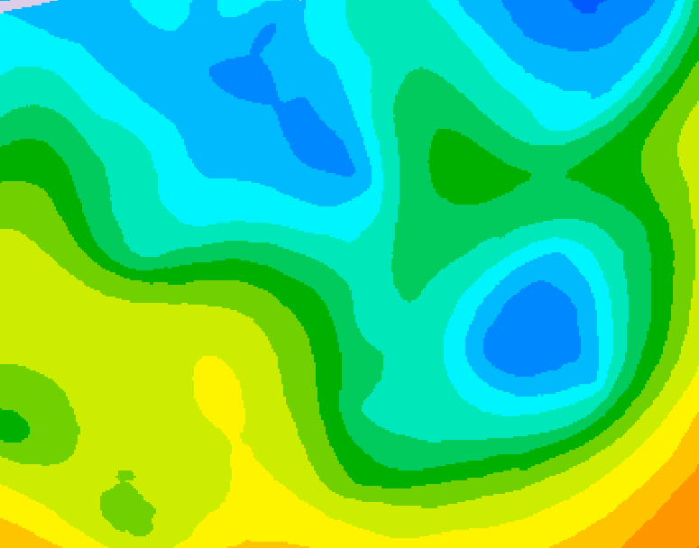 GDPS 500 millibar geopotential height 186 hour forecast chart for Canada based on 2026/04/27 1200Z data