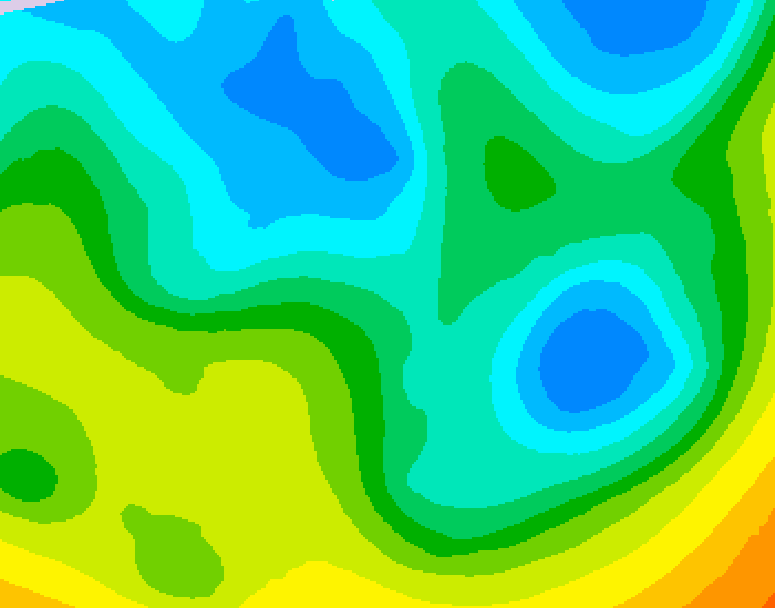 GDPS 500 millibar geopotential height 192 hour forecast chart for Canada based on 2026/04/27 1200Z data