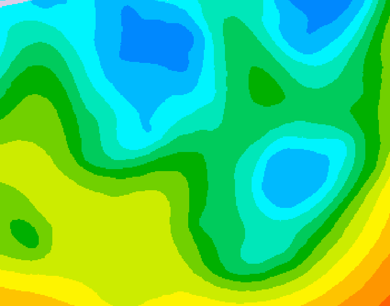 GDPS 500 millibar geopotential height 204 hour forecast chart for Canada based on 2026/04/27 1200Z data