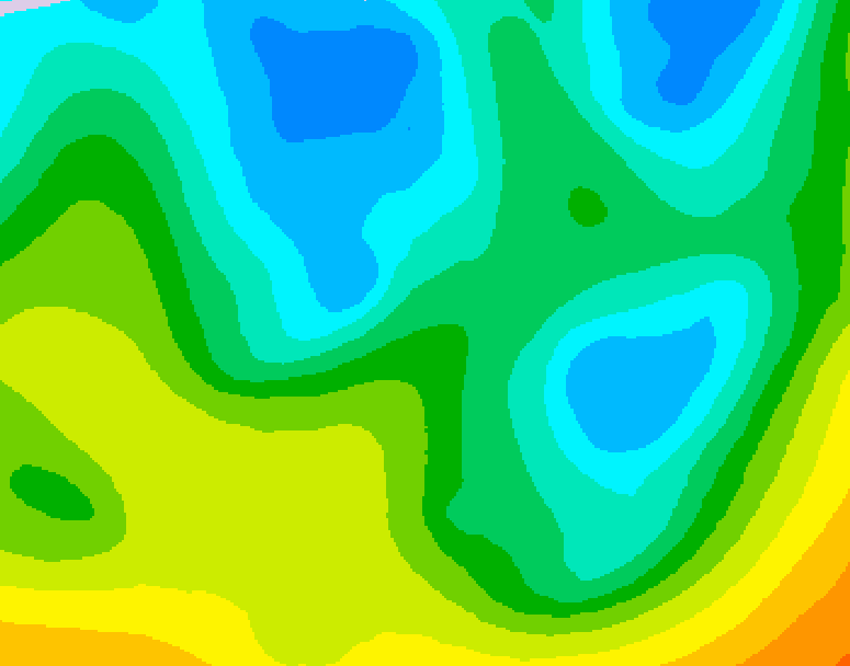 GDPS 500 millibar geopotential height 210 hour forecast chart for Canada based on 2026/04/27 1200Z data