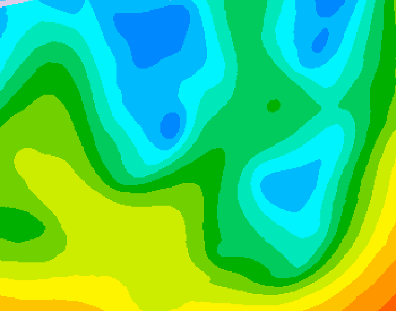 GDPS 500 millibar geopotential height 216 hour forecast chart for Canada based on 2026/04/27 1200Z data