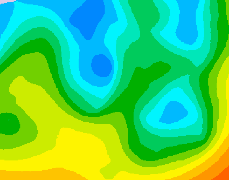GDPS 500 millibar geopotential height 228 hour forecast chart for Canada based on 2026/04/27 1200Z data