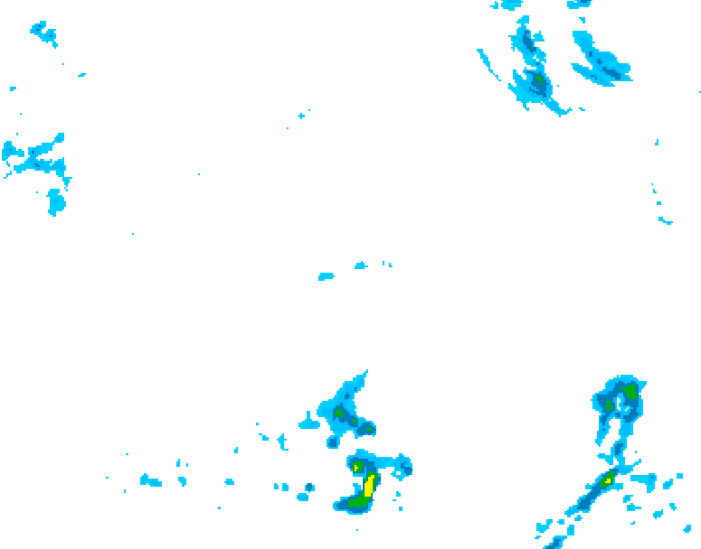 GDPS precipitation 012 hour forecast chart for Canada based on 2026/04/27 0000Z data