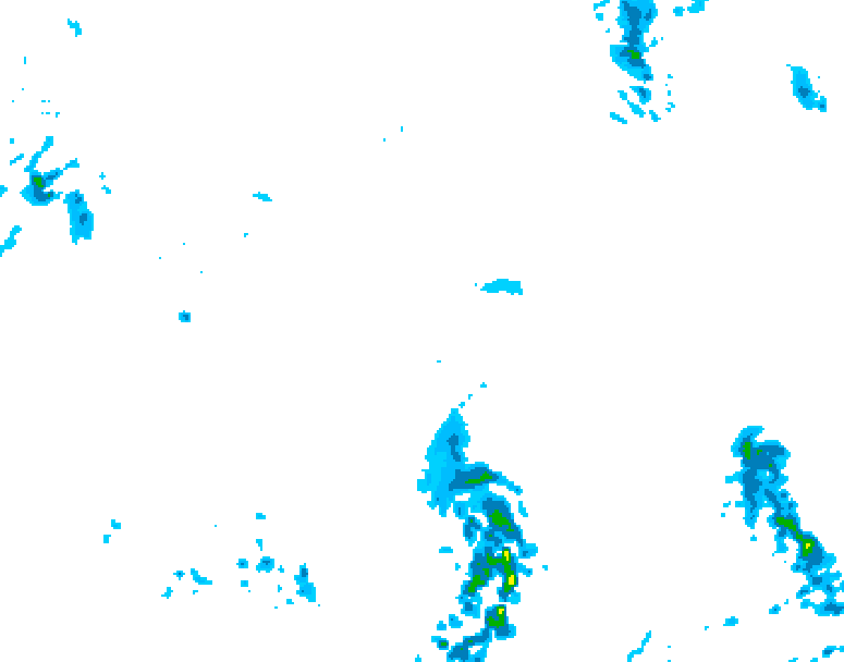 GDPS precipitation 024 hour forecast chart for Canada based on 2026/04/27 0000Z data