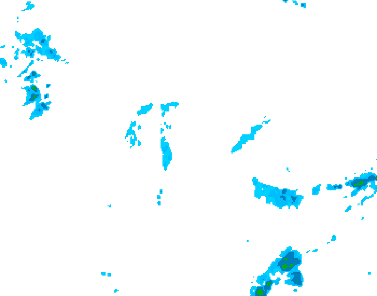 GDPS precipitation 132 hour forecast chart for Canada based on 2026/04/27 0000Z data