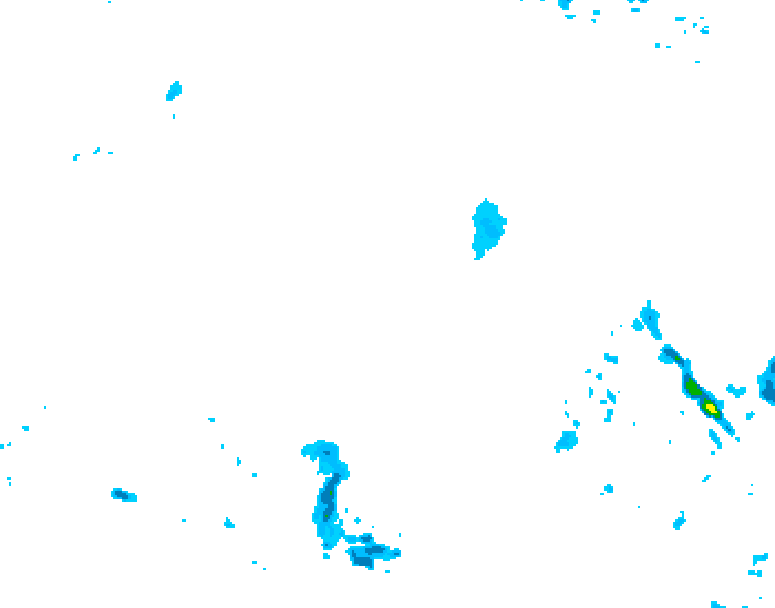 GDPS precipitation 210 hour forecast chart for Canada based on 2026/04/27 0000Z data