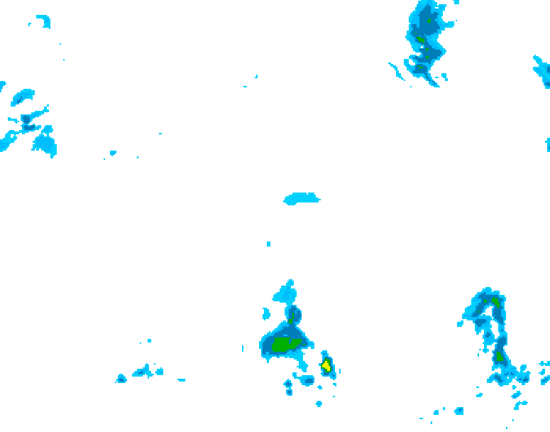 GDPS precipitation 006 hour forecast chart for Canada based on 2026/04/27 1200Z data