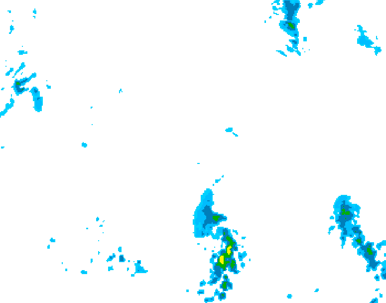 GDPS precipitation 012 hour forecast chart for Canada based on 2026/04/27 1200Z data