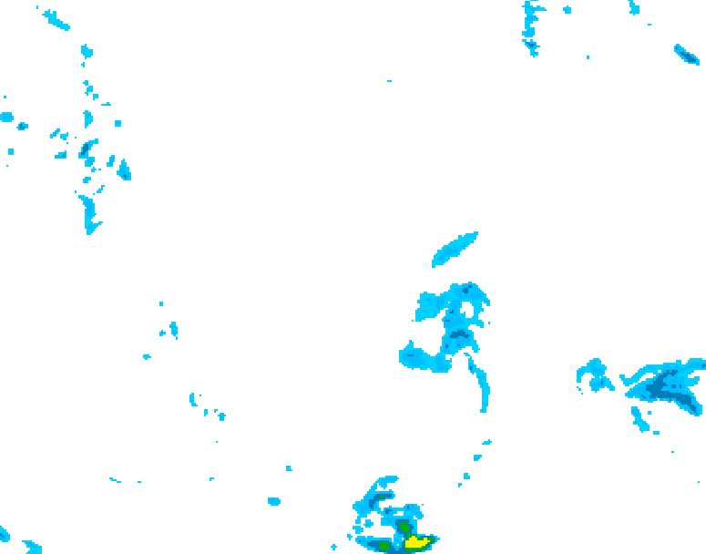 GDPS precipitation 036 hour forecast chart for Canada based on 2026/04/27 1200Z data