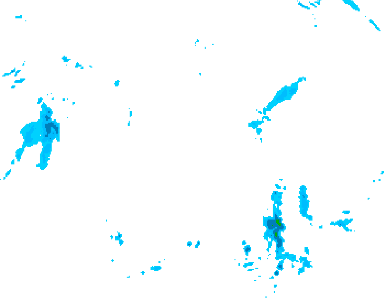 GDPS precipitation 060 hour forecast chart for Canada based on 2026/04/27 1200Z data