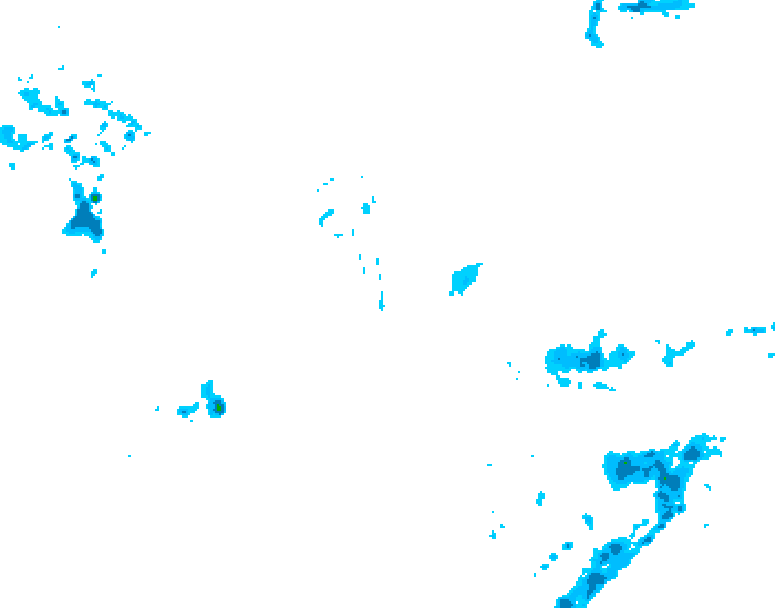 GDPS precipitation 132 hour forecast chart for Canada based on 2026/04/27 1200Z data