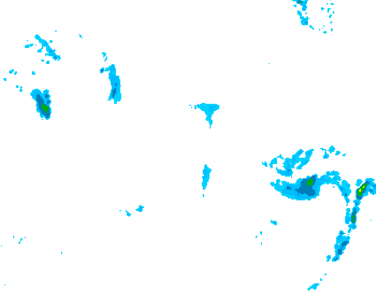 GDPS precipitation 150 hour forecast chart for Canada based on 2026/04/27 1200Z data