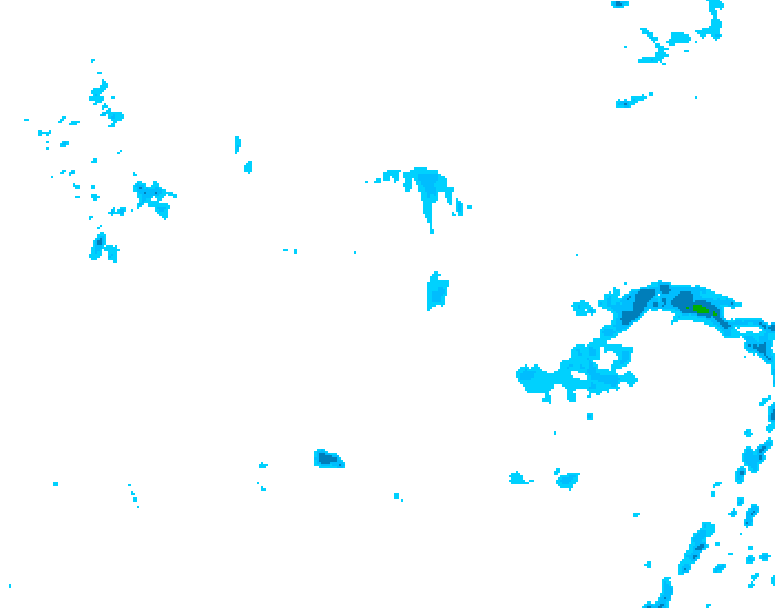 GDPS precipitation 162 hour forecast chart for Canada based on 2026/04/27 1200Z data