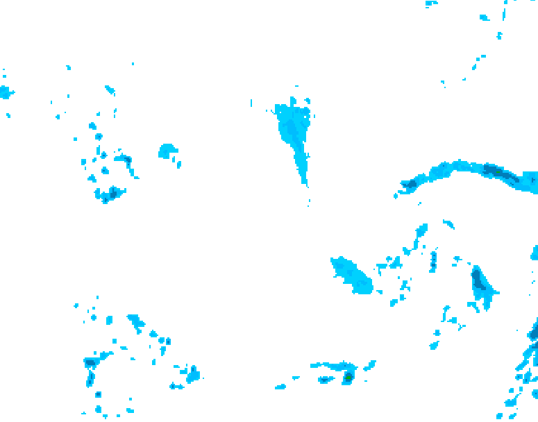 GDPS precipitation 180 hour forecast chart for Canada based on 2026/04/27 1200Z data