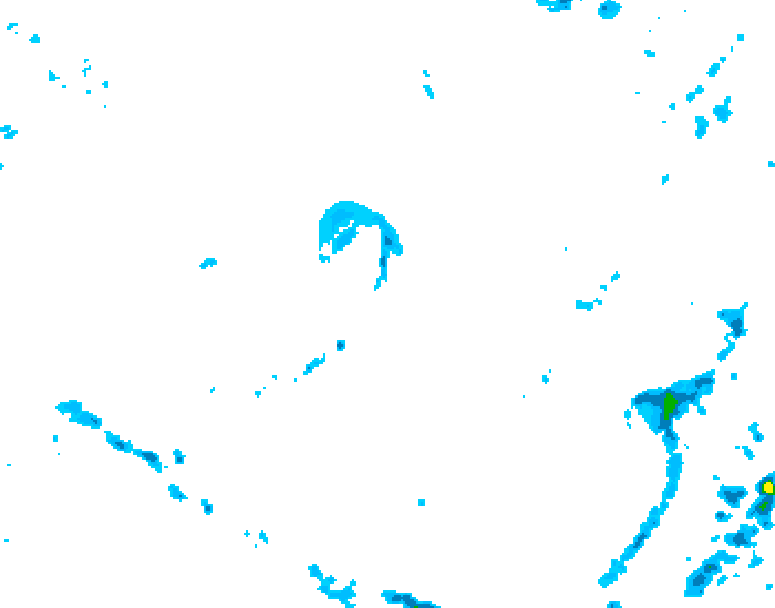 GDPS precipitation 216 hour forecast chart for Canada based on 2026/04/27 1200Z data