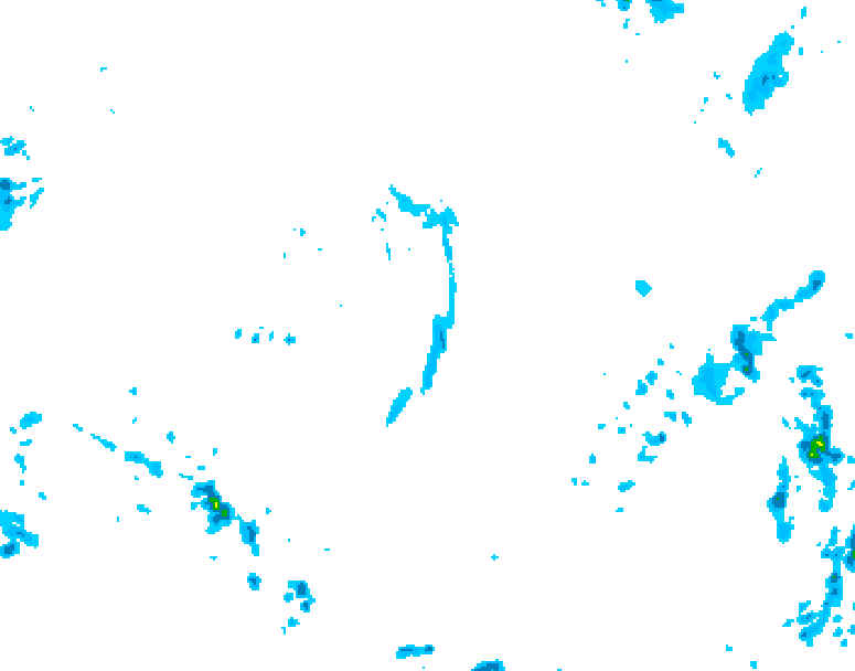 GDPS precipitation 228 hour forecast chart for Canada based on 2026/04/27 1200Z data