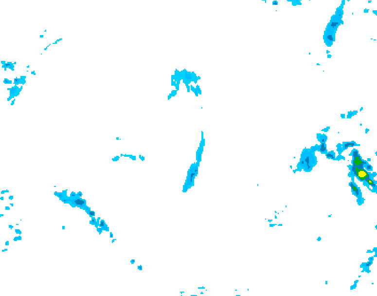 GDPS precipitation 234 hour forecast chart for Canada based on 2026/04/27 1200Z data