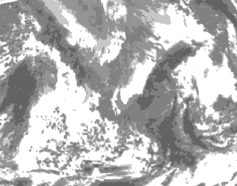 GDPS total cloud 060 hour forecast chart for Canada based on 2026/04/27 1200Z data