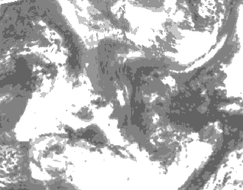 GDPS total cloud 150 hour forecast chart for Canada based on 2026/04/27 1200Z data
