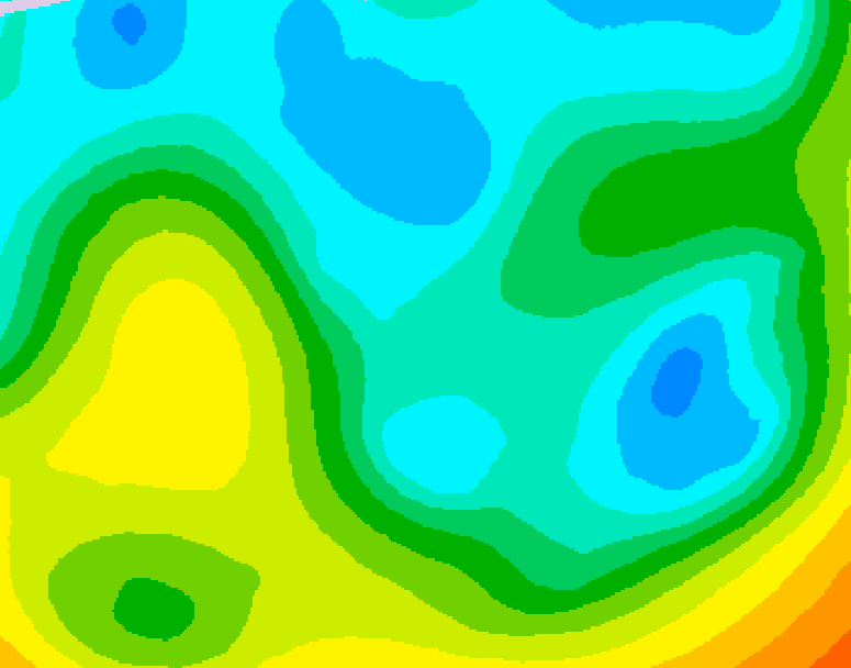 GDPS 500 millibar geopotential height 180 hour forecast chart for Canada based on 2026/04/28 0000Z data