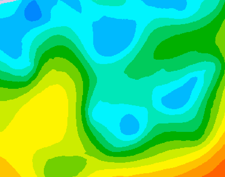 GDPS 500 millibar geopotential height 204 hour forecast chart for Canada based on 2026/04/28 0000Z data