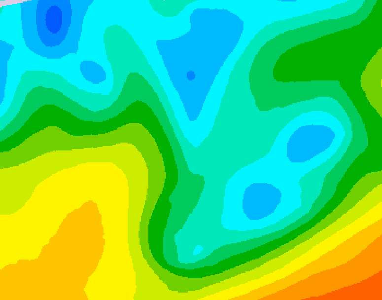 GDPS 500 millibar geopotential height 228 hour forecast chart for Canada based on 2026/04/28 0000Z data