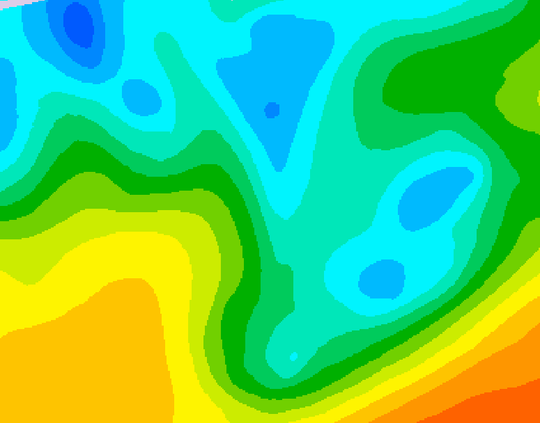 GDPS 500 millibar geopotential height 234 hour forecast chart for Canada based on 2026/04/28 0000Z data