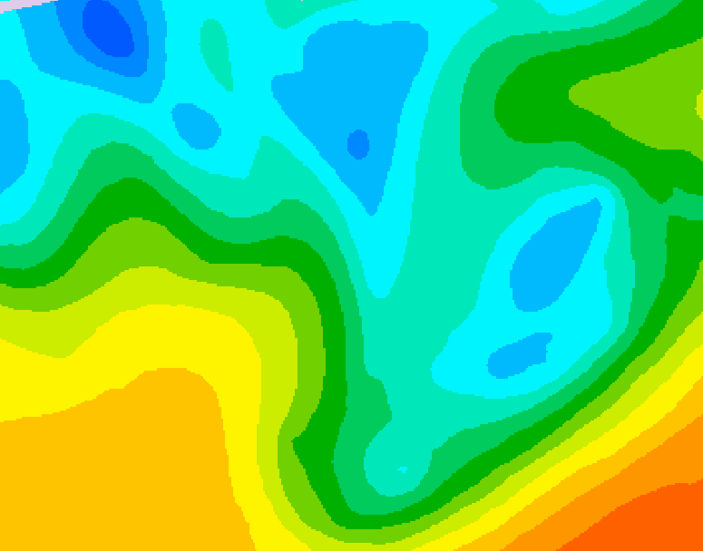 GDPS 500 millibar geopotential height 240 hour forecast chart for Canada based on 2026/04/28 0000Z data