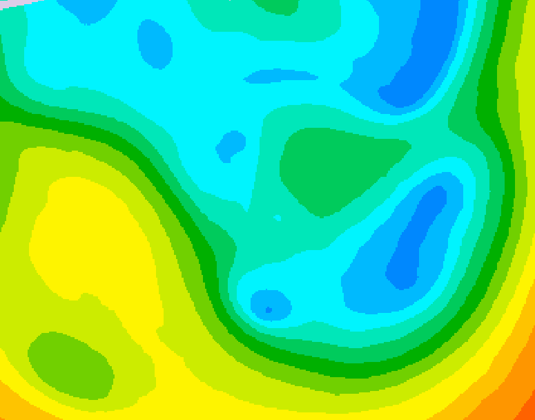 GDPS 500 millibar geopotential height 156 hour forecast chart for Canada based on 2026/04/28 1200Z data