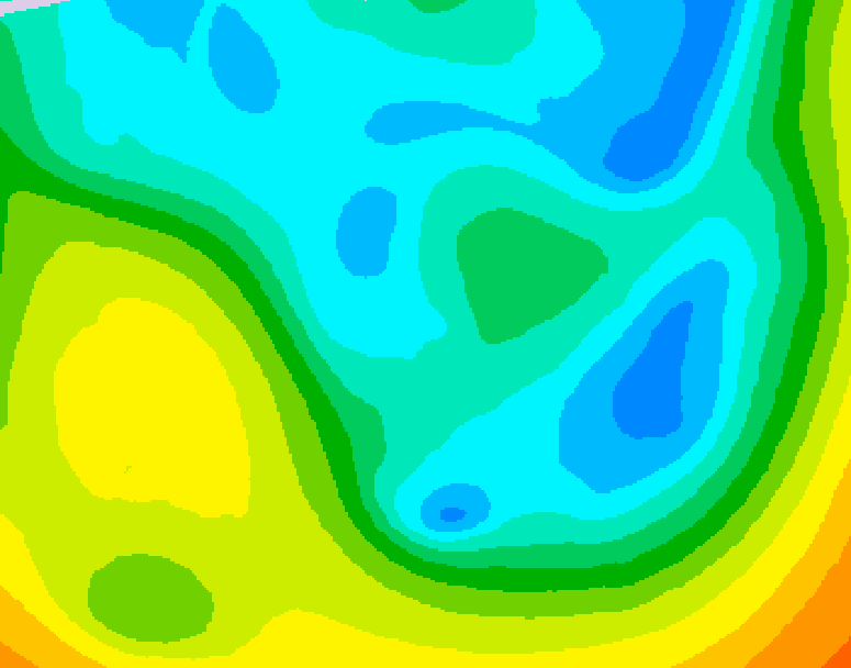 GDPS 500 millibar geopotential height 162 hour forecast chart for Canada based on 2026/04/28 1200Z data
