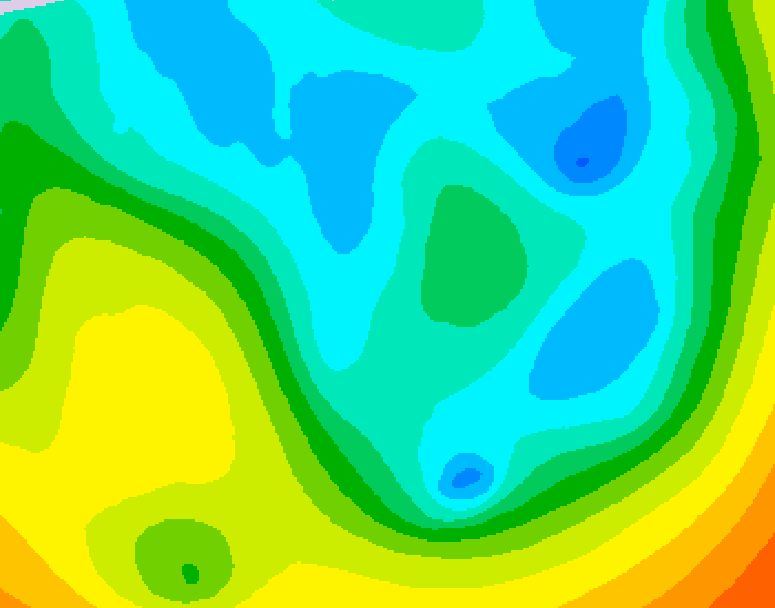 GDPS 500 millibar geopotential height 174 hour forecast chart for Canada based on 2026/04/28 1200Z data
