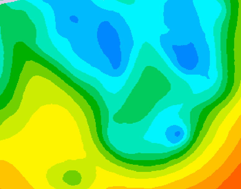 GDPS 500 millibar geopotential height 192 hour forecast chart for Canada based on 2026/04/28 1200Z data