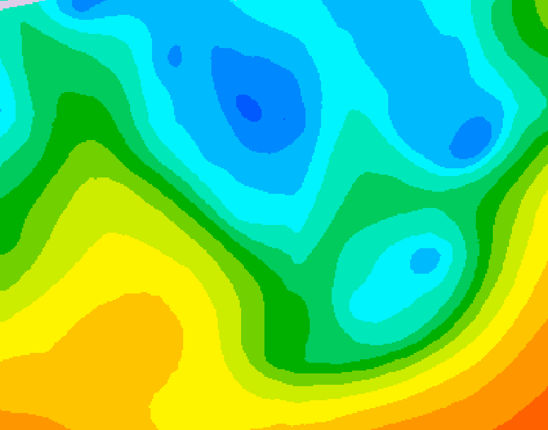GDPS 500 millibar geopotential height 210 hour forecast chart for Canada based on 2026/04/28 1200Z data