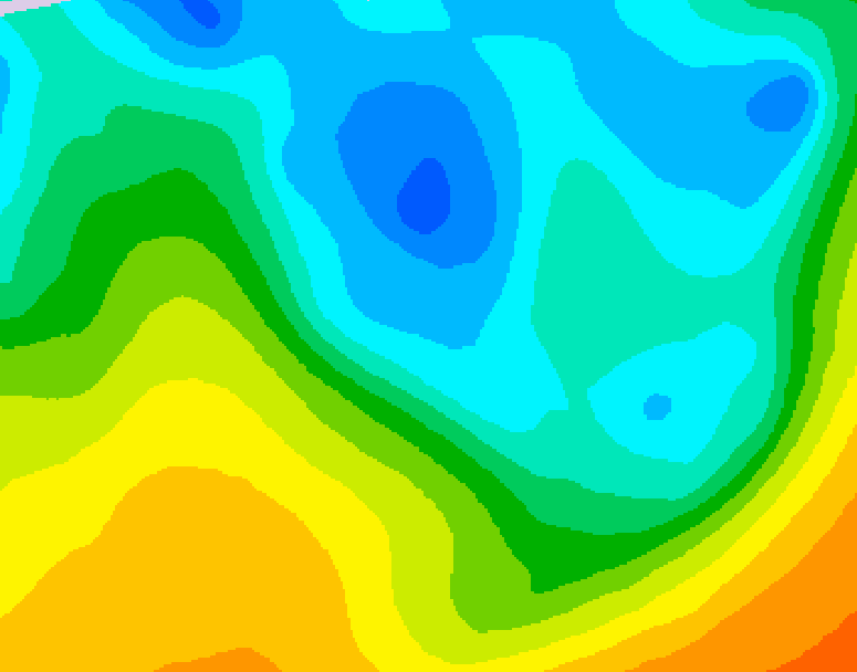 GDPS 500 millibar geopotential height 228 hour forecast chart for Canada based on 2026/04/28 1200Z data