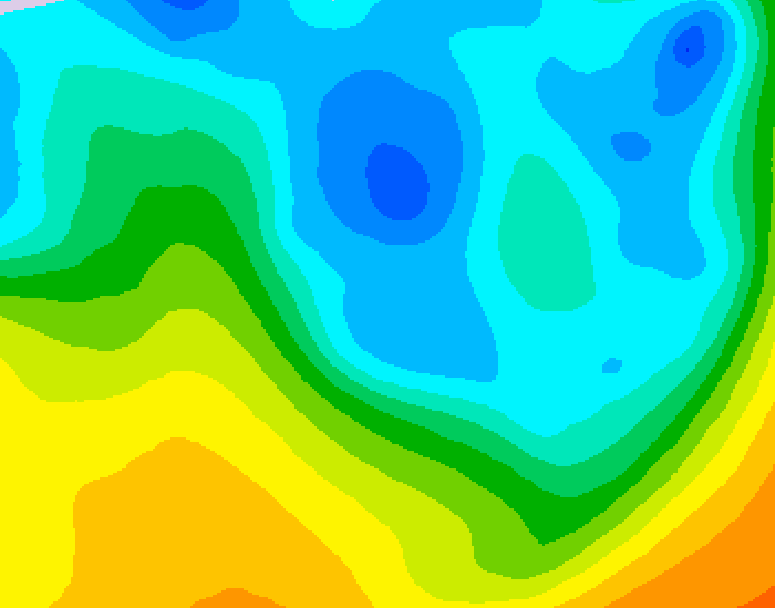 GDPS 500 millibar geopotential height 240 hour forecast chart for Canada based on 2026/04/28 1200Z data