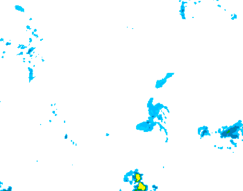 GDPS precipitation 024 hour forecast chart for Canada based on 2026/04/28 0000Z data