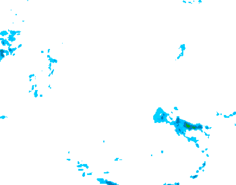 GDPS precipitation 054 hour forecast chart for Canada based on 2026/04/28 1200Z data