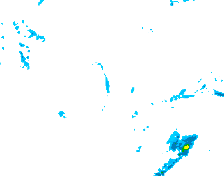 GDPS precipitation 102 hour forecast chart for Canada based on 2026/04/28 1200Z data