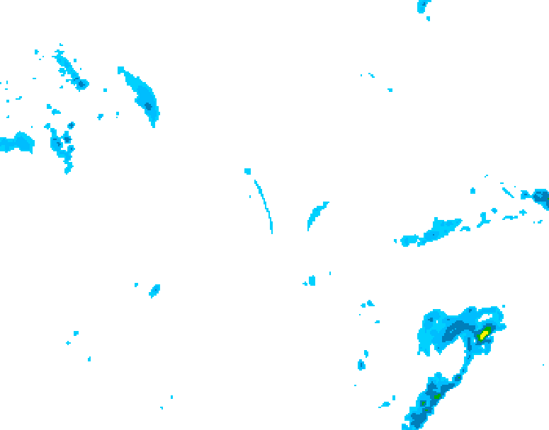 GDPS precipitation 108 hour forecast chart for Canada based on 2026/04/28 1200Z data