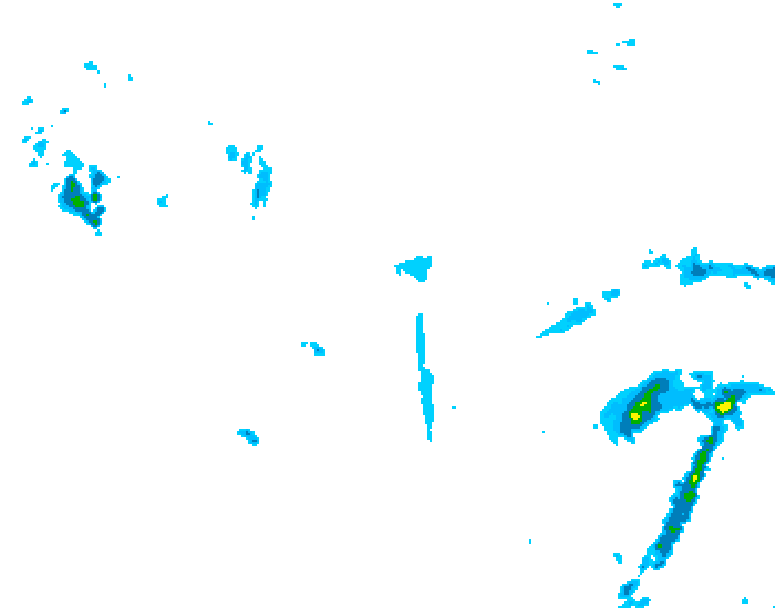GDPS precipitation 120 hour forecast chart for Canada based on 2026/04/28 1200Z data