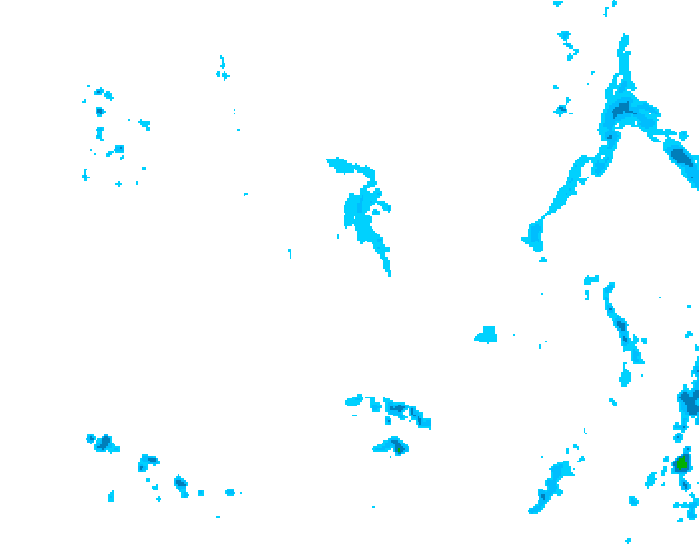 GDPS precipitation 162 hour forecast chart for Canada based on 2026/04/28 1200Z data